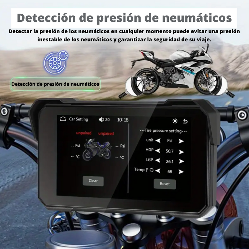 Radio Pantalla Para Motocicleta | Android & CarPlay