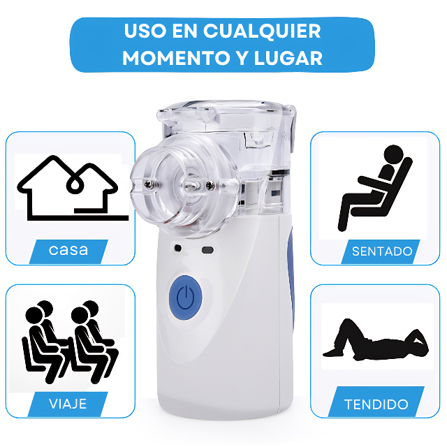 SuperMesh Nebulizer™  - Respiración Fácil y Eficaz